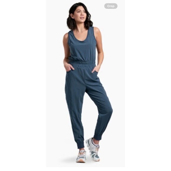 Kuhl Women's Vantage Jumpsuit Size Medium Metal Blue #4458 - Picture 1 of 2